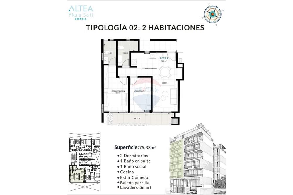VENDO DEPARTAMENTO DE 2 HABT. EN YCUA SATI — foto 2