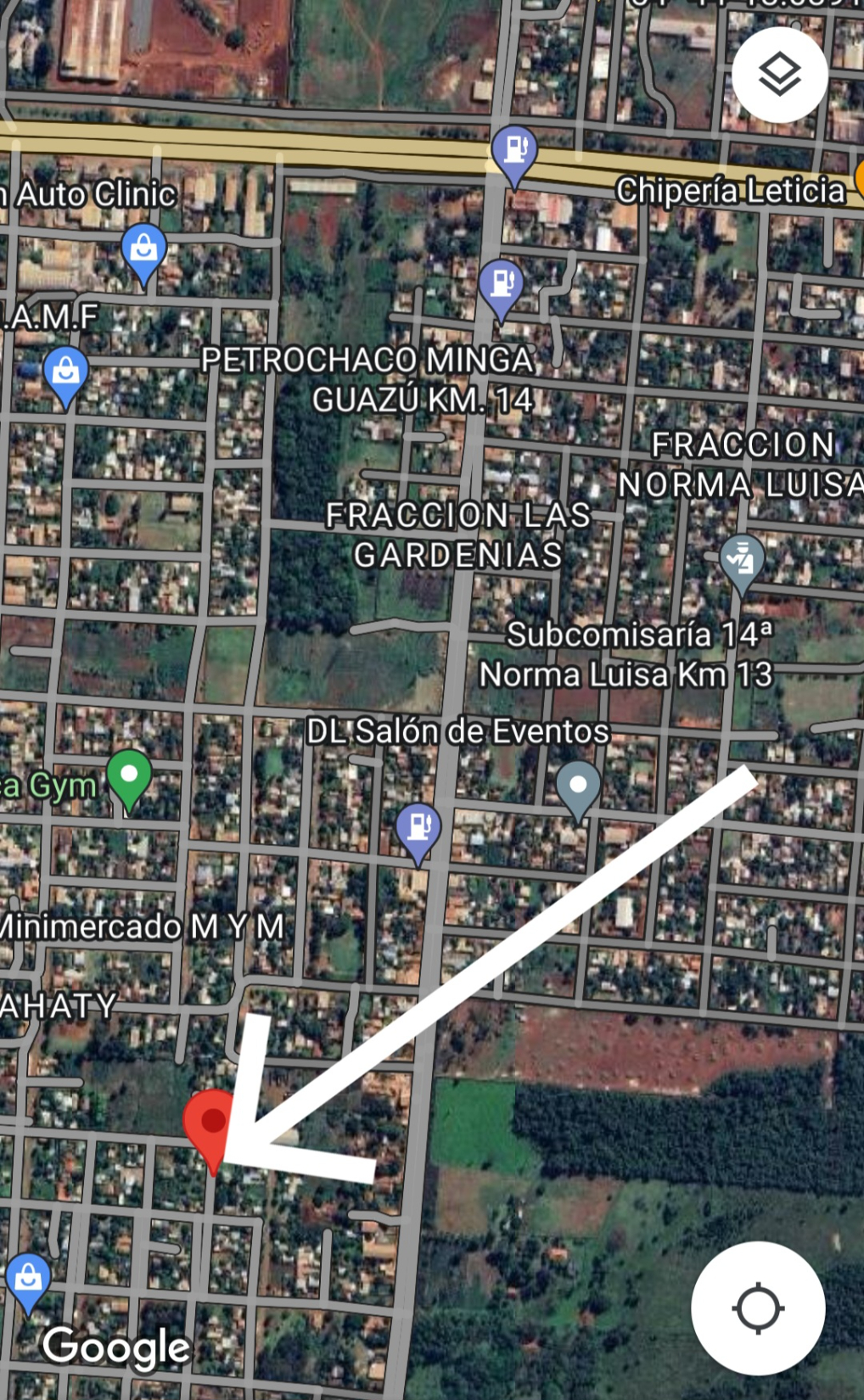 Vendo Terreno Km 14 Monday Minga Guazu Por: 110 Millones — foto 2