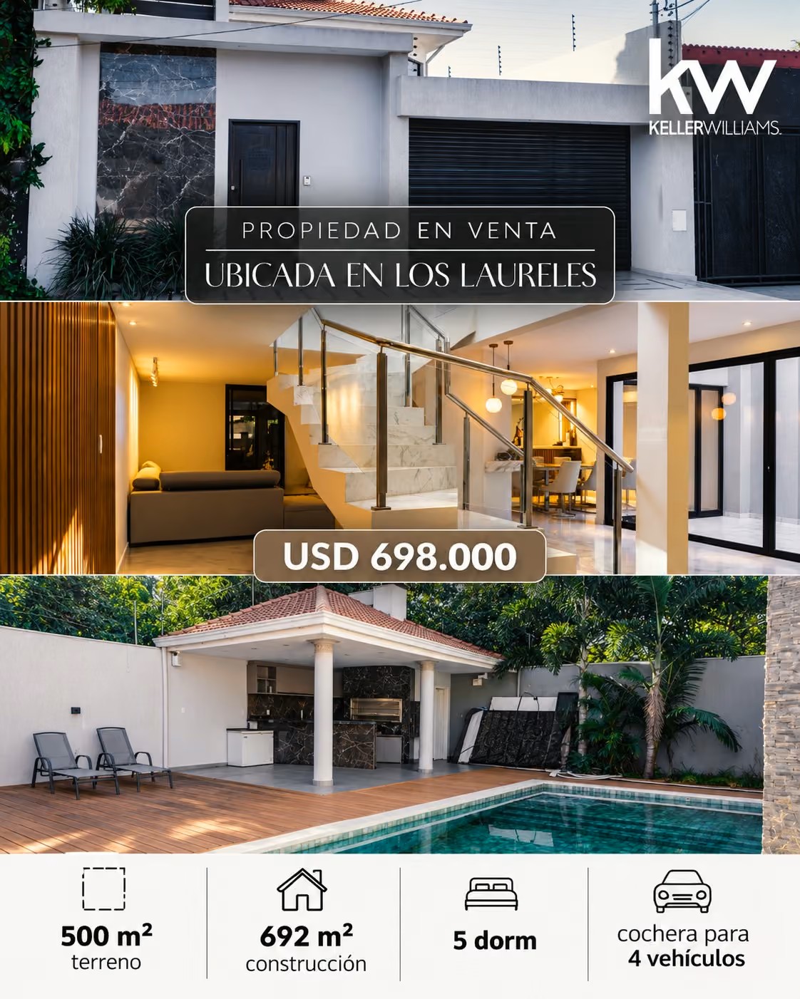 Casa en venta en Los Laureles