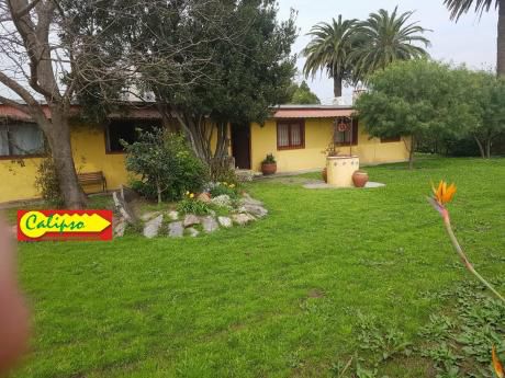 Ruta 11- Terreno De 1500 M2 Y Casa - Inmobiliaria Calipso