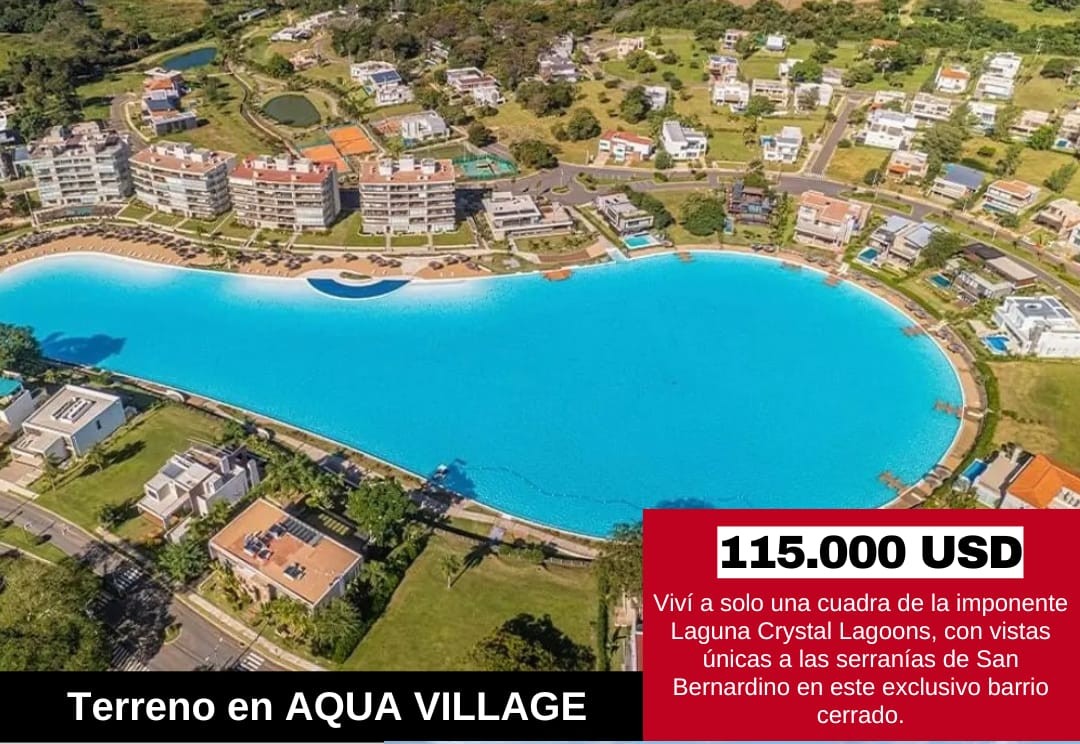 En Aqua Village, Exlclusivo Lote en Venta! — foto 2