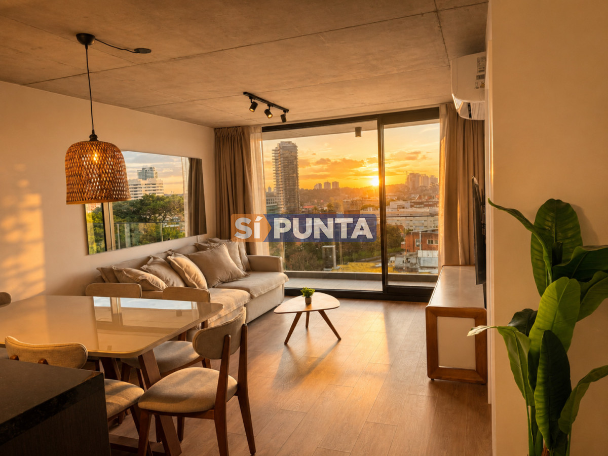 Apartamento en alquiler anual 2 dormitorios en Torres del Este Chiverta Punta del Este