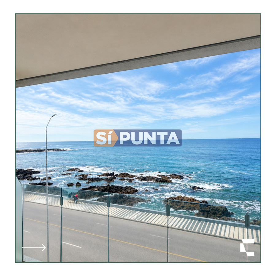 Vista directa al mar en la Península