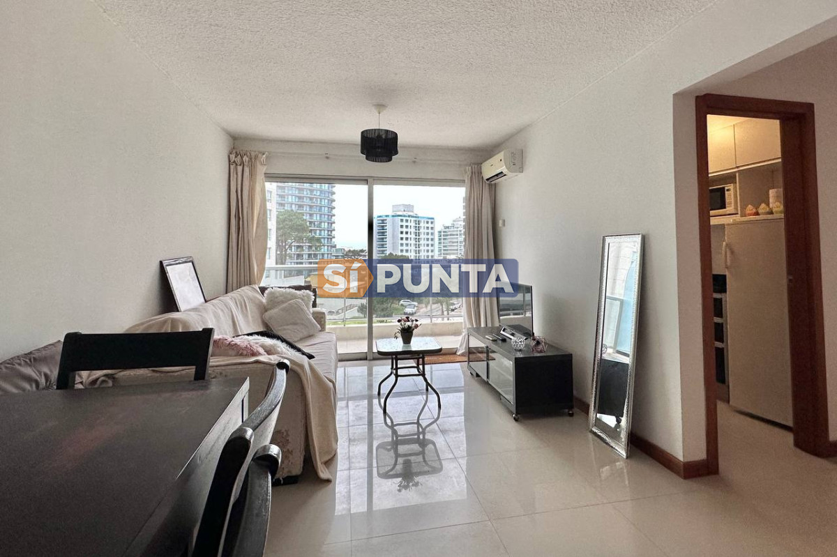 Apartamento en alquiler anual de 1 dormitorio Punta del Este