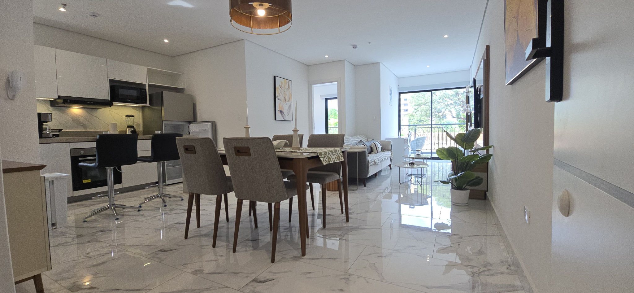 ALQUILO  DEPARTAMENTO FINAMENTE AMOBLADO de 2 habitaciones — foto 2