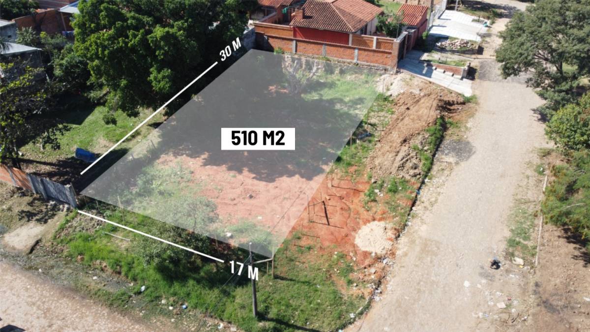 Terreno en esquina 510 m² | Loma Pytá — foto 2