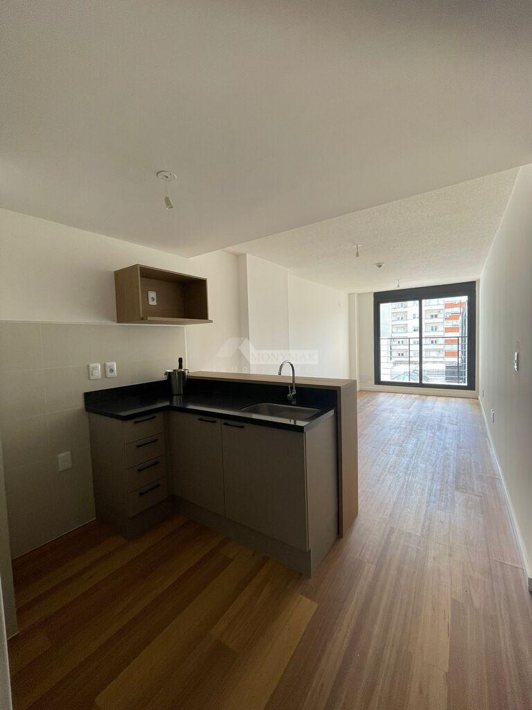 ALQUILER APARTAMENTO MONOAMBIENTE CORDON ANA M. DE LAVALLEJA Y PAULLIER  ED. VENTURA CULTURAL