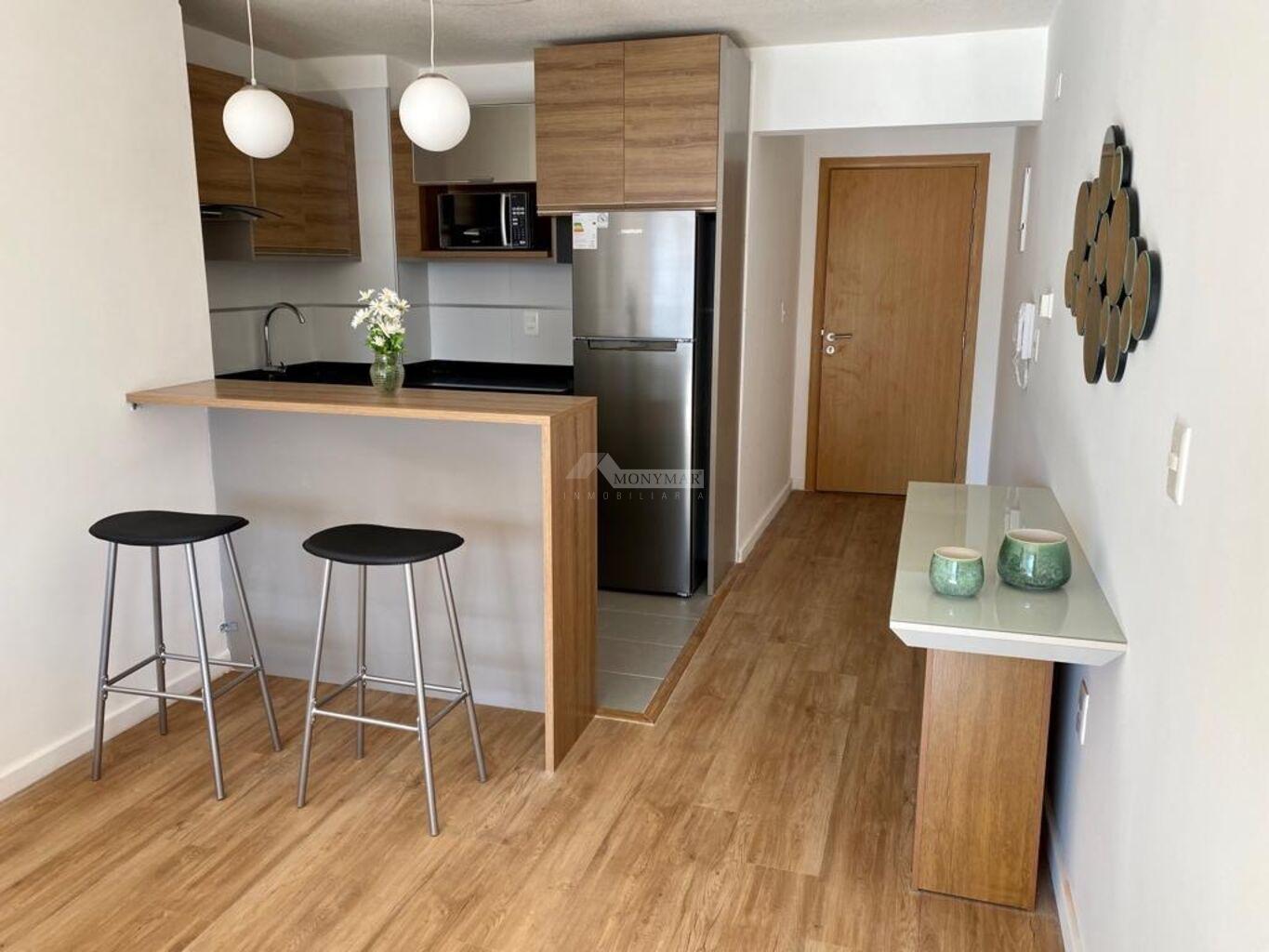 ALQUILER APARTAMENTO 1 DORMITORIO POCITOS BENITO BLANCO Y PEREIRA DE LA LUZ C/ TERRAZA Y MUEBLES · Foto 4