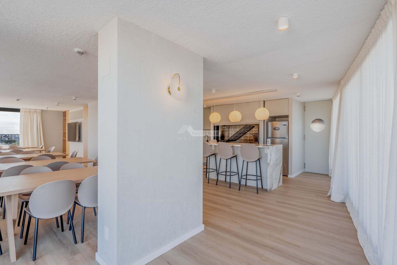 ALQUILER APARTAMENTO MONOAMBIENTE LA BLANQUEADA LUIS A.DE HERRERA Y JOANICO EDIFICIO VENTURA NORDICO · Foto 11