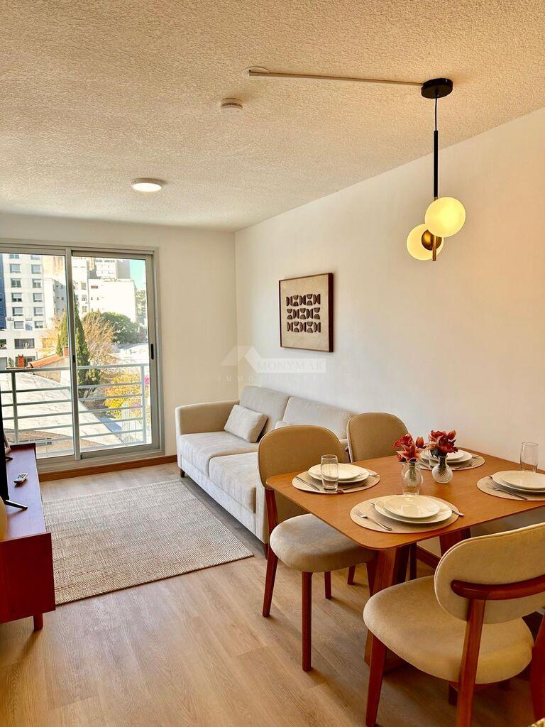 ALQUILER APARTAMENTO 1 DORMITORIO TRES CRUCES HAEDO Y PAULLIER TERRAZA y MUEBLES · Foto 2
