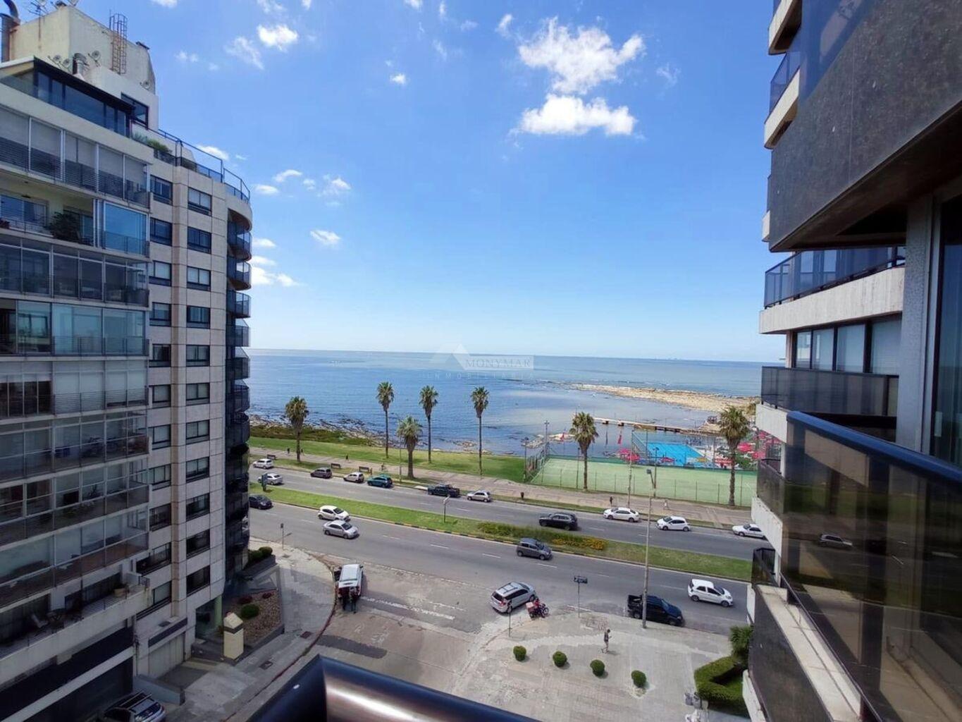 VENTA Y ALQUILER APARTAMENTO PUNTA CARRETAS 4 DORMITORIOS TERU Y RAMBLA VISTA MAR 2 GARAJES PARRILLA