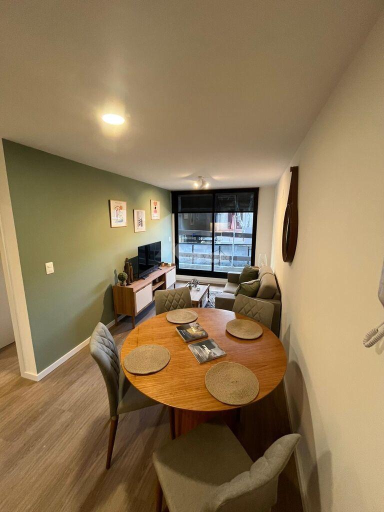VENTA APARTAMENTO MONOAMBIENTE CENTRO CANELONES Y MICHELINI ED. MET CITY A ESTRENAR CON TERRAZA!!