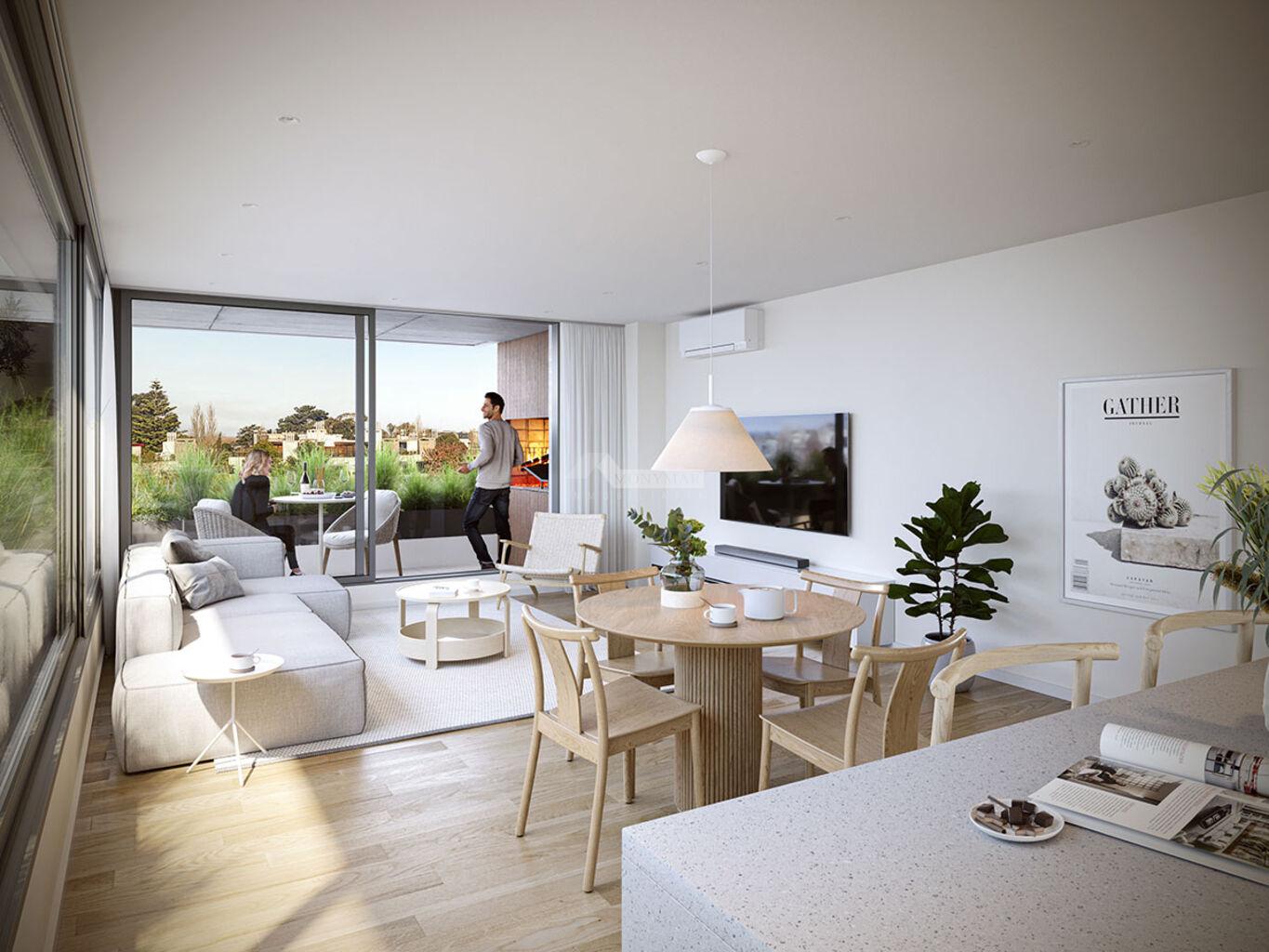 VENTA APARTAMENTO 1 DORMITORIO PARQUE MIRAMAR AV DE LAS AMERICAS ED. BARCELONA ORIENTACIÓN NORTE!