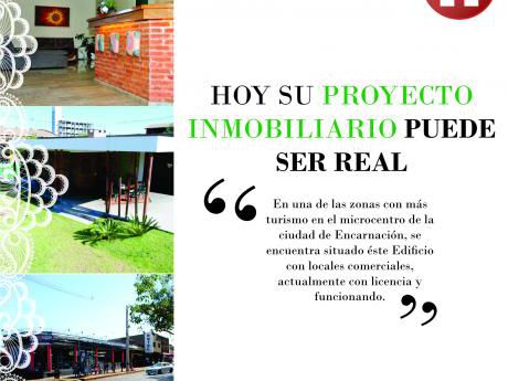 Impecable Edificio Comercial En Venta En Encarnacion