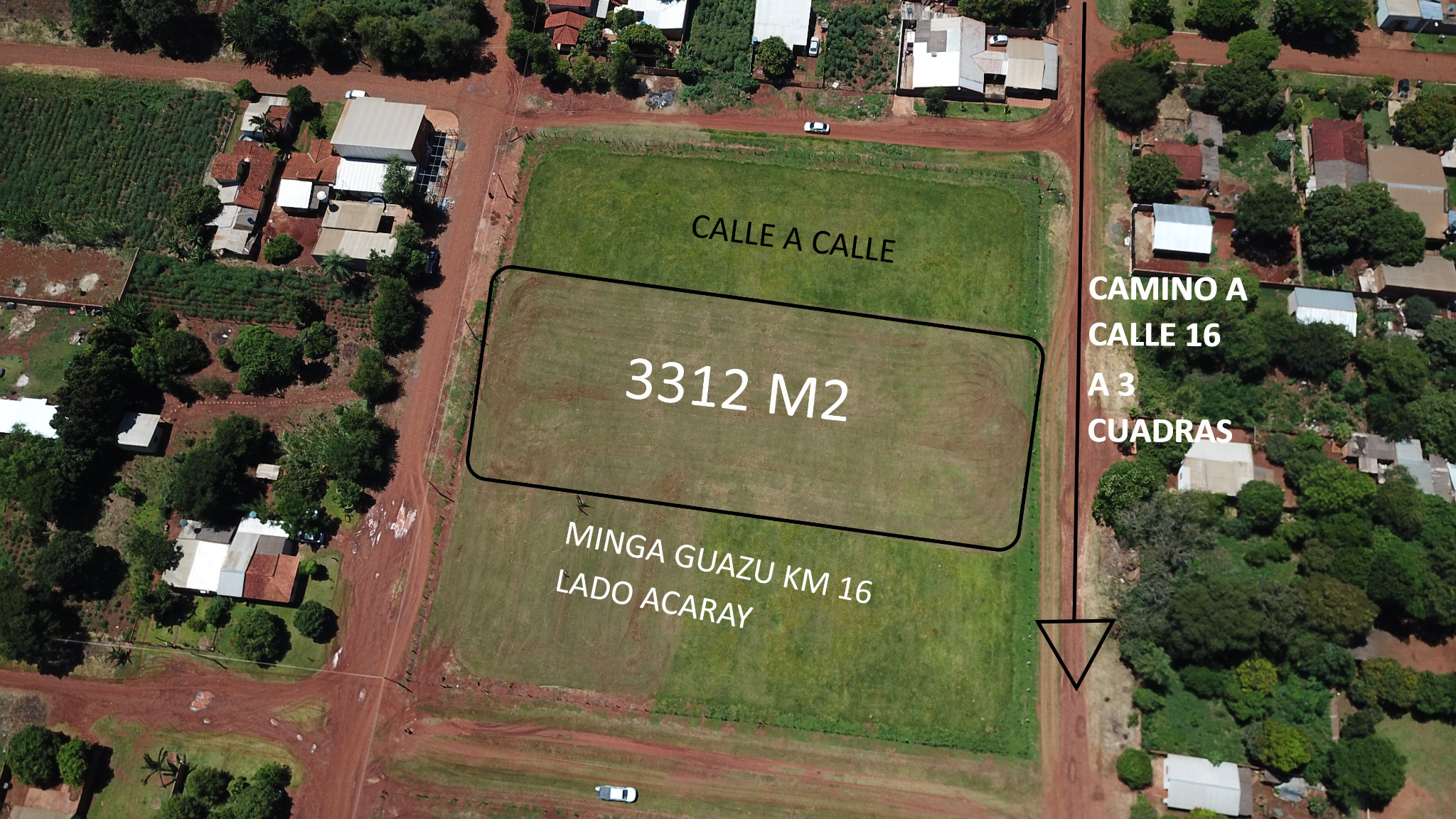 Oportunidad Única: Terreno de 3312 M2 en Venta en la Próspera Minga Guazú