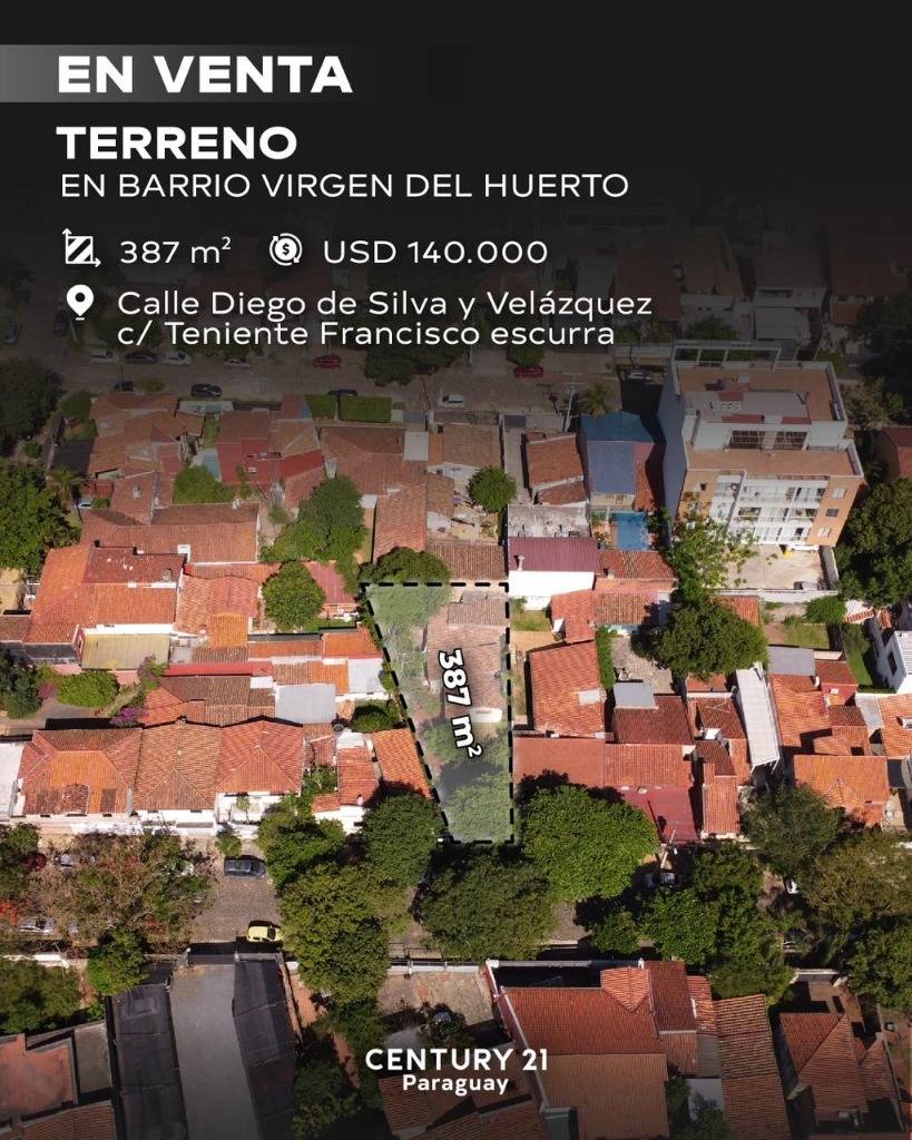 En Venta Terreno De 387m2 - Barrio Virgen Del Huerto Zona Sanatorio Santa Julia — foto 2