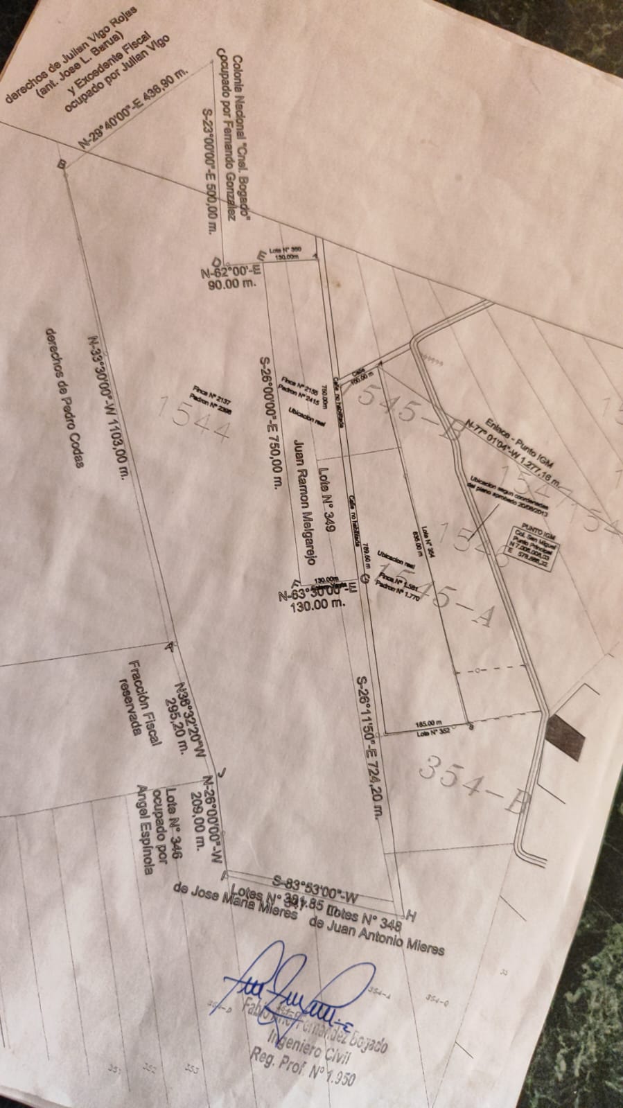 Vendo 629.000m2 en la ciudad de Coronel Bogado — foto 2