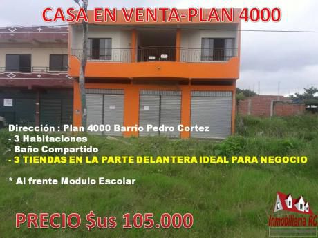 Casa En Venta Plan 4000