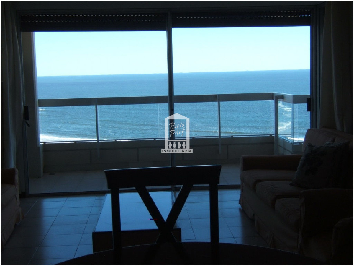Piso alto con vista a la brava, parrillero propio.