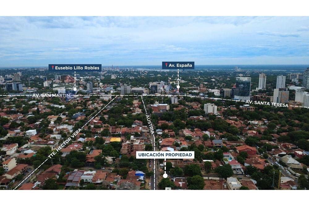 TERRENO DE 353m2 EN ASUNCIÓN ZONA PASEO LA GALERÍA — foto 2