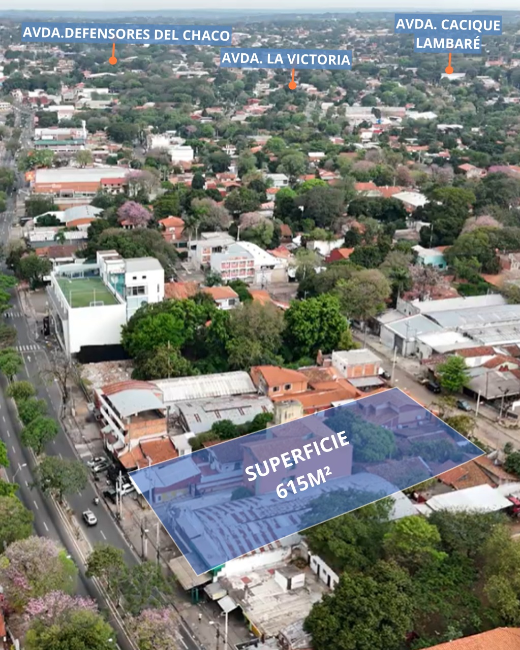 Venta de terreno comercial  en Barrio Terminal de Asunción — foto 3