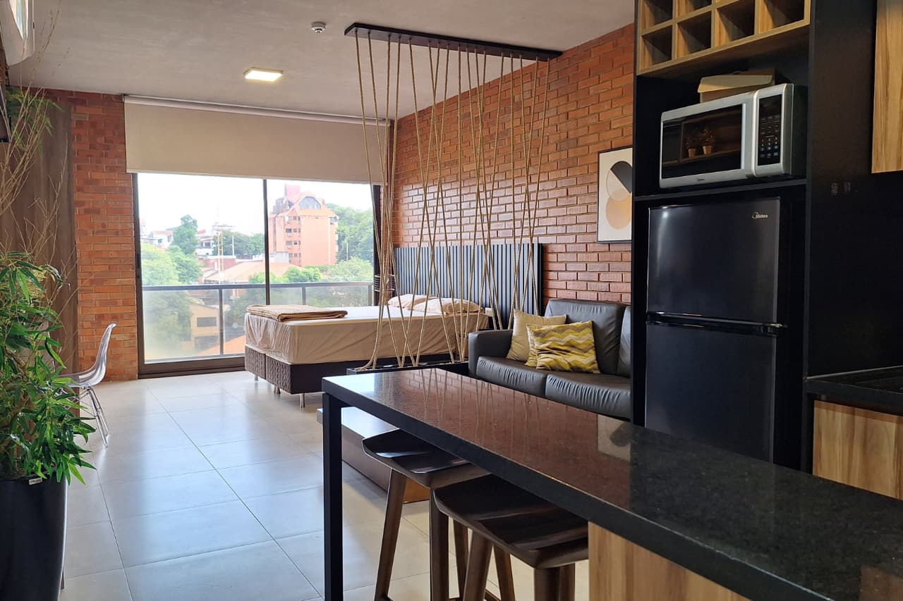 Departamento Amoblado Apto Crédito - Mburucuyá Flats — foto 2