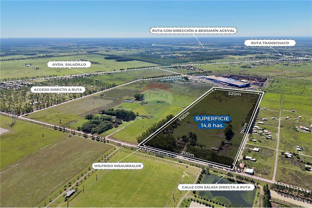 Terreno en Venta (14,8 ha) - Villa Hayes, Presidente Hayes, Paraguay — foto 2