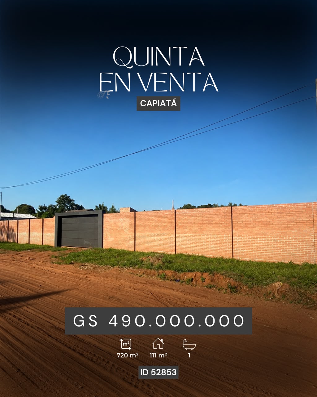 Vendo hermosa Quinta en Capiata — foto 2