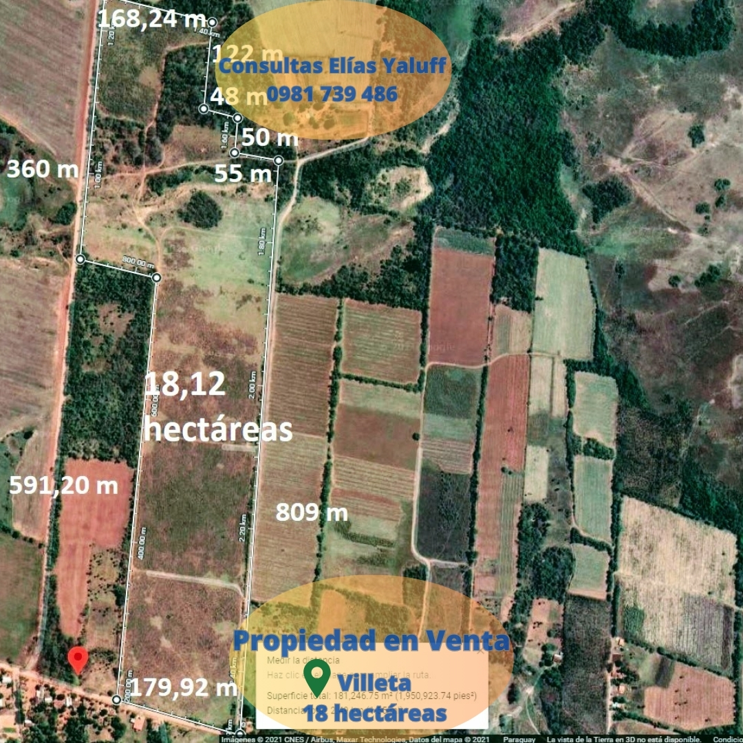 Terreno 18 Has En Villeta Tacuaty — foto 2