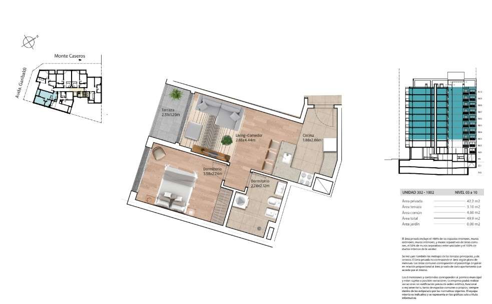 ALQUILER | Apartamento 1 Dormitorio en La Blanqueada · Foto 11