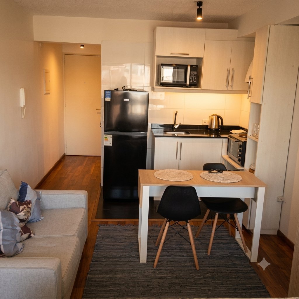 Alquiler Monoambiente  25 m² en Pocitos - Amoblado · Foto 4