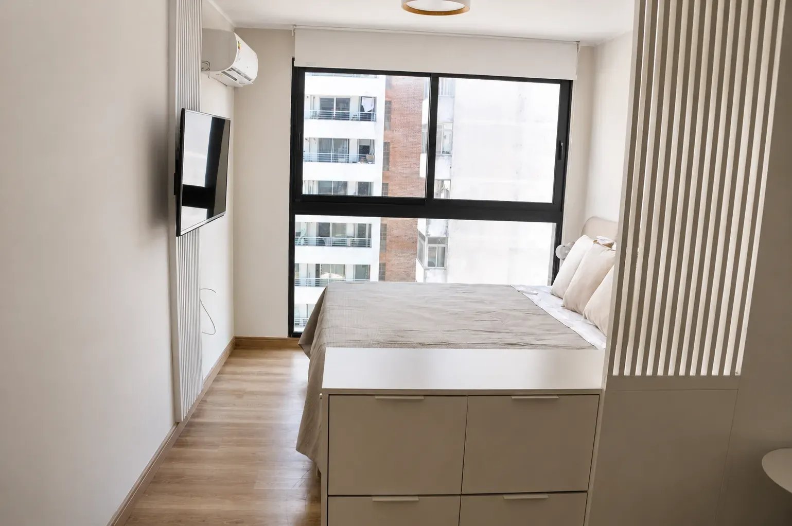 Alquiler Apartamento 1 Dormitorio Pocitos Amoblado +Gimnasio · Foto 9