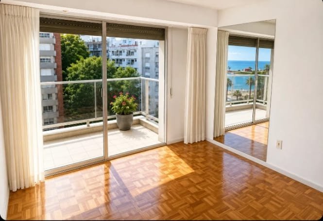 Alquiler  Monoambiente con GC bajos en Pocitos vista unica