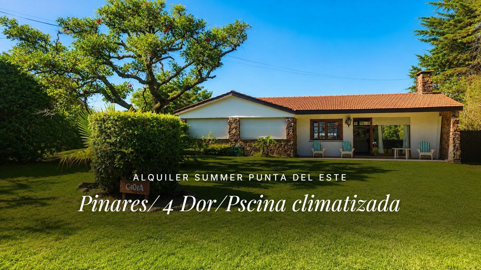 Alquiler SuMMer Chalet 4 dorm/ 2 Baños/piscina climatizada. · Foto 2