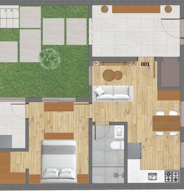 Alquiler Apartamento 1 dormitorio Aguada · Foto 11