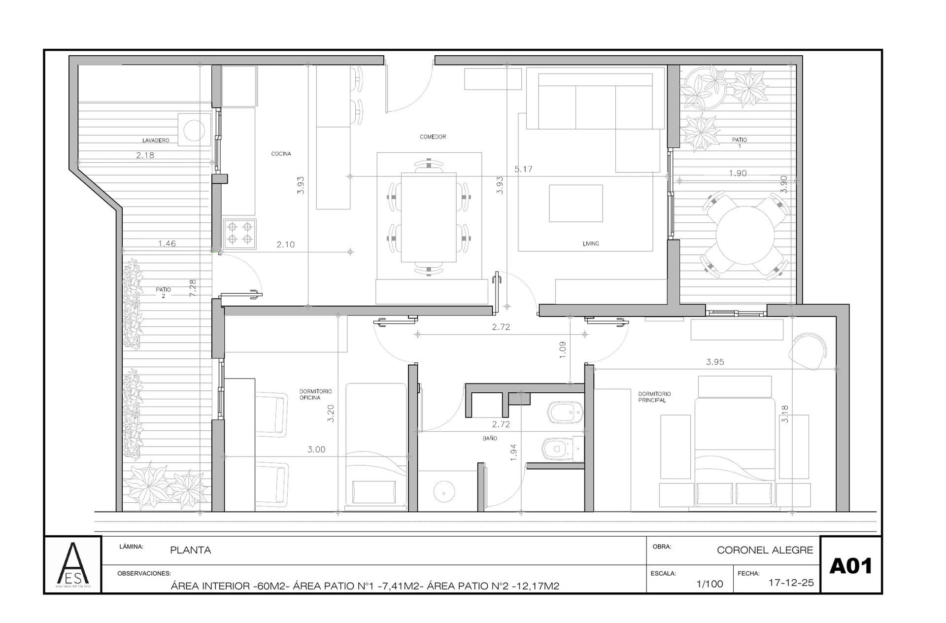 Alquiler Apartamento 2 Dormitorios,  Pocitos, Con Patio · Foto 9