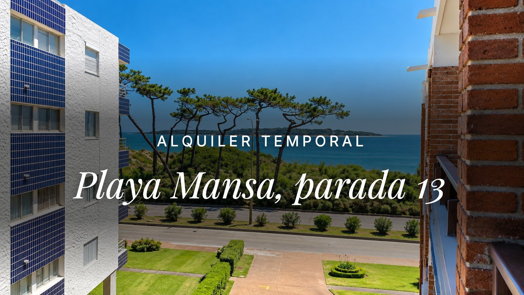 Apartamento en alquiler en Playa Mansa