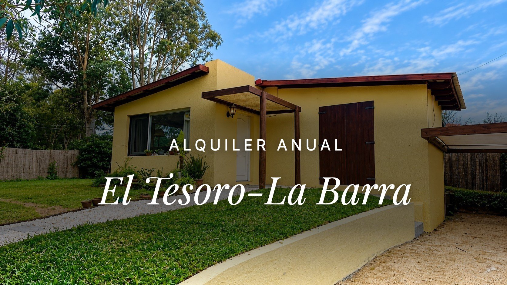 Alquiler anual – Casa de 1 dormitorio en El Tesoro, La Barra · Foto 1