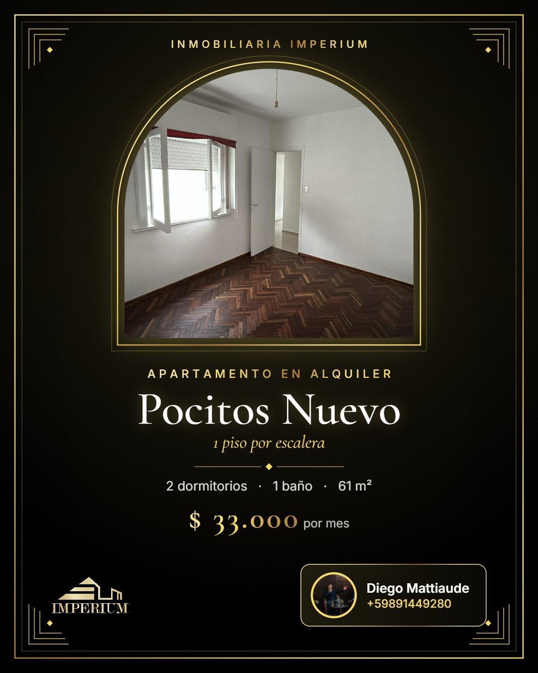 Alquiler Apartamento 2 dormitorios Pocitos Nuevo · Foto 10