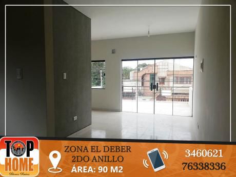 Dpto A Estrena En Alquiler Zona El Deber