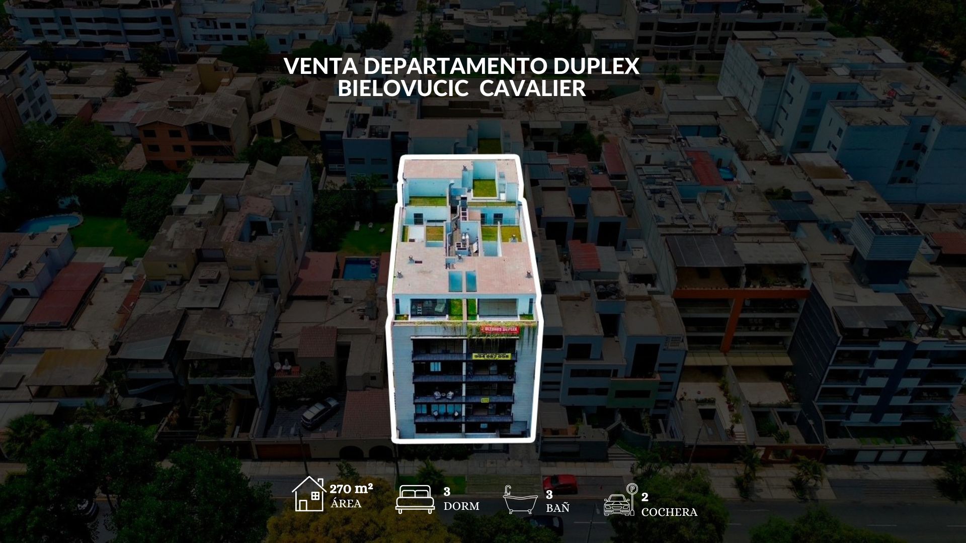 Departamento en venta en San Borja