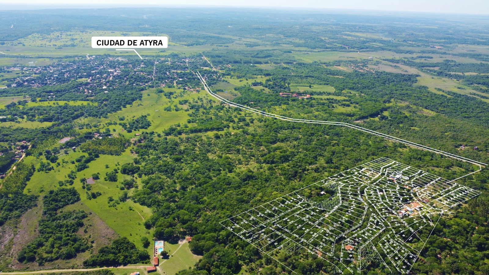 Únicos terrenos con la mejor vista en Atyra, Casa del Monte — foto 2