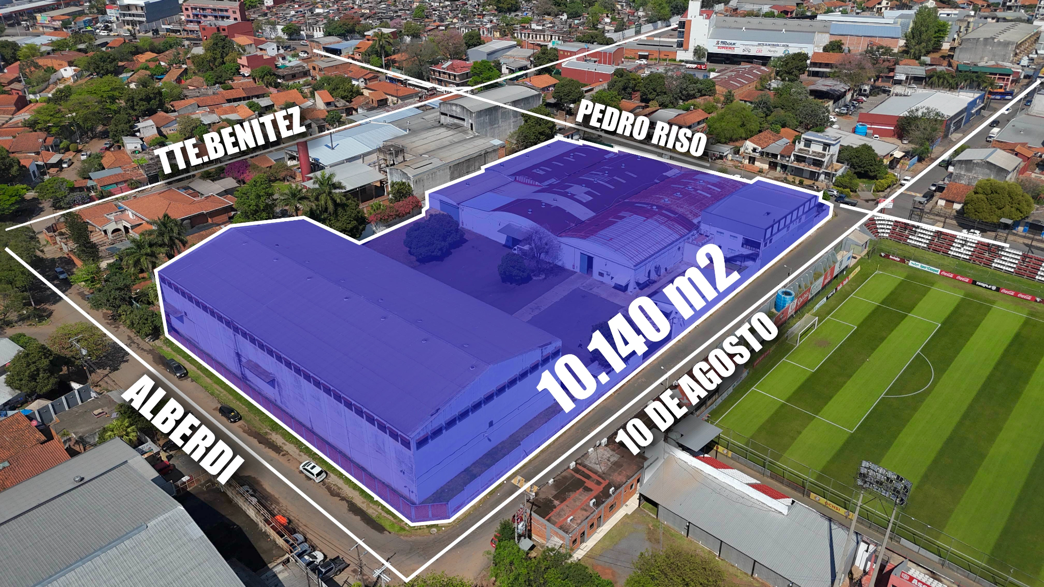 Importante propiedad comercial + de 1 Hectárea Centro San Lorenzo - foto 1