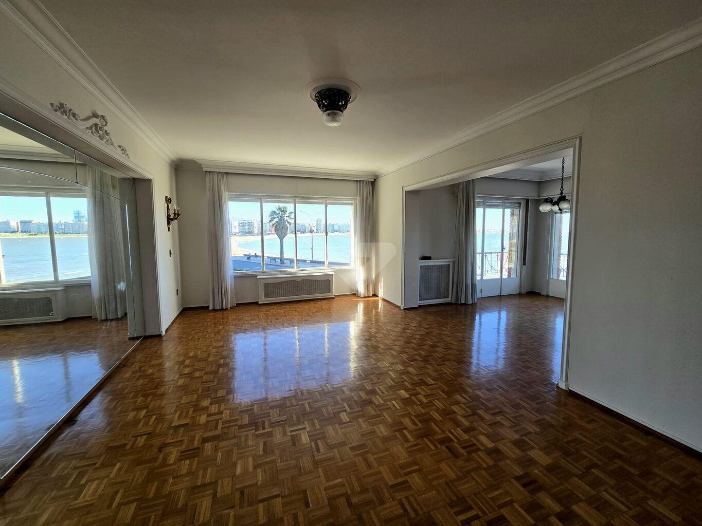 Alquiler Apartamento Rambla de Pocitos 3 dormitorios con garaje