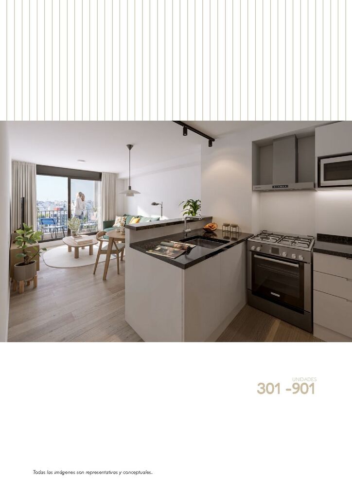 Monoambiente en venta en Cordón