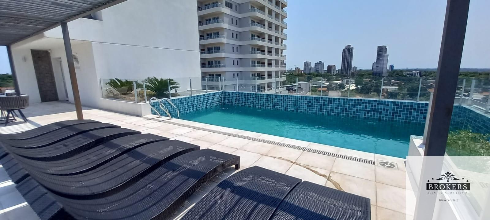 Alquilo Dpto. amoblado 2 dorm c/ piscina,en Luis A. de Herrera — foto 2