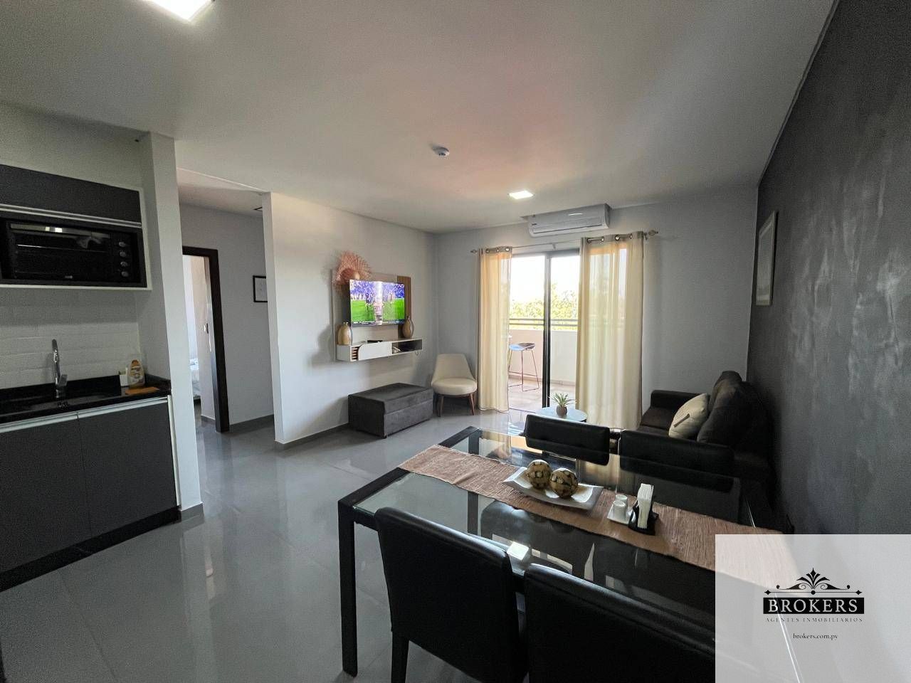 Alquilo Moderno Departamento Full Amoblado de 2 Dormitorios en San Lorenzo — foto 2
