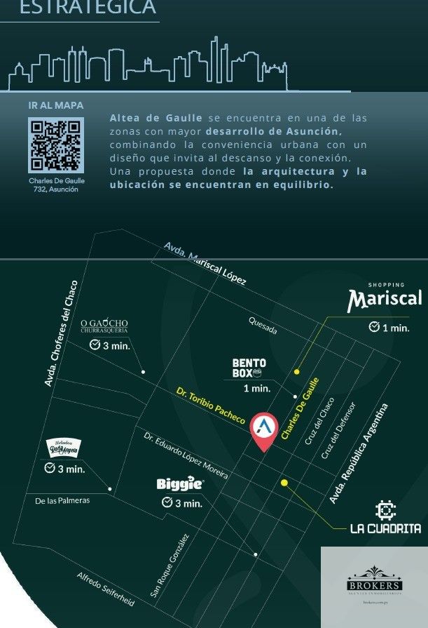 Departamento De Un Dormitorio de 43M2 en venta en La Recoleta — foto 3
