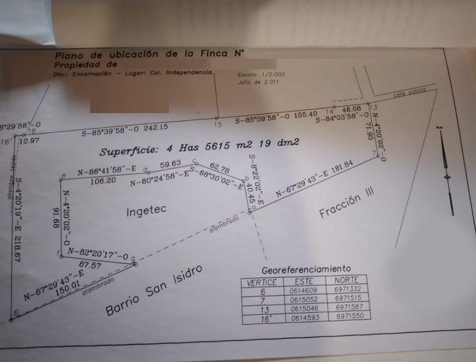 Vendo Propiedad de 4.5 Has en Encarnación especial para inversión — foto 2