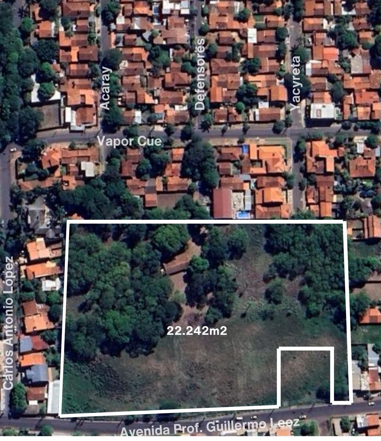 VENDO TERRENO PARA DESARROLLO SOBRE AVENIDA TRANSITADA EN LUQUE ZONA MUNICIPALIDAD — foto 2